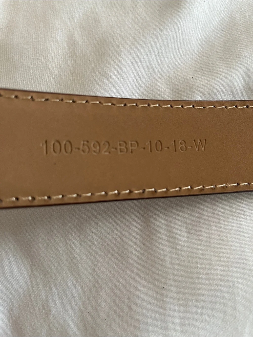 Nextbelt men’s Go-in pebble ratchet belt cognac textured leather metal buckle